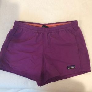 Patagonia purple shorts
